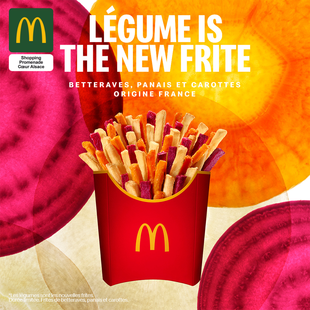 McDonald's à Lyon : on a goûté les frites de légumes (et on n'a pas aimé)